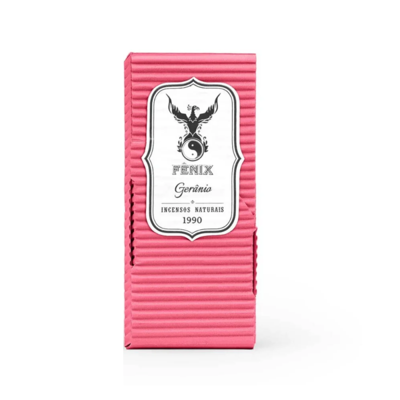 Fenix Gerânio Incense | Natural Geranium Incense | Brazil | Sacred